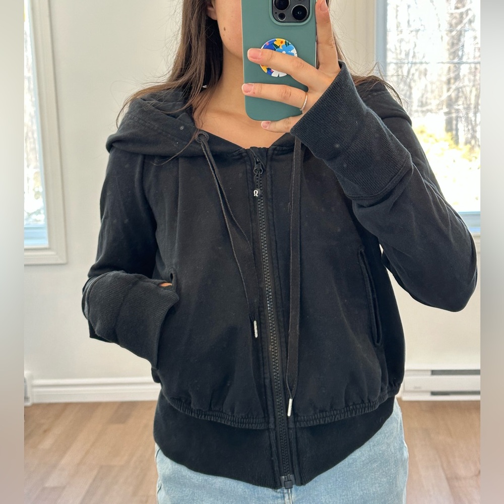 Lululemon Black Zip-Up Hoodie